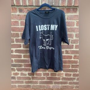 Y2k Las Vegas souvenir t-shirt “ I lost my a$$”